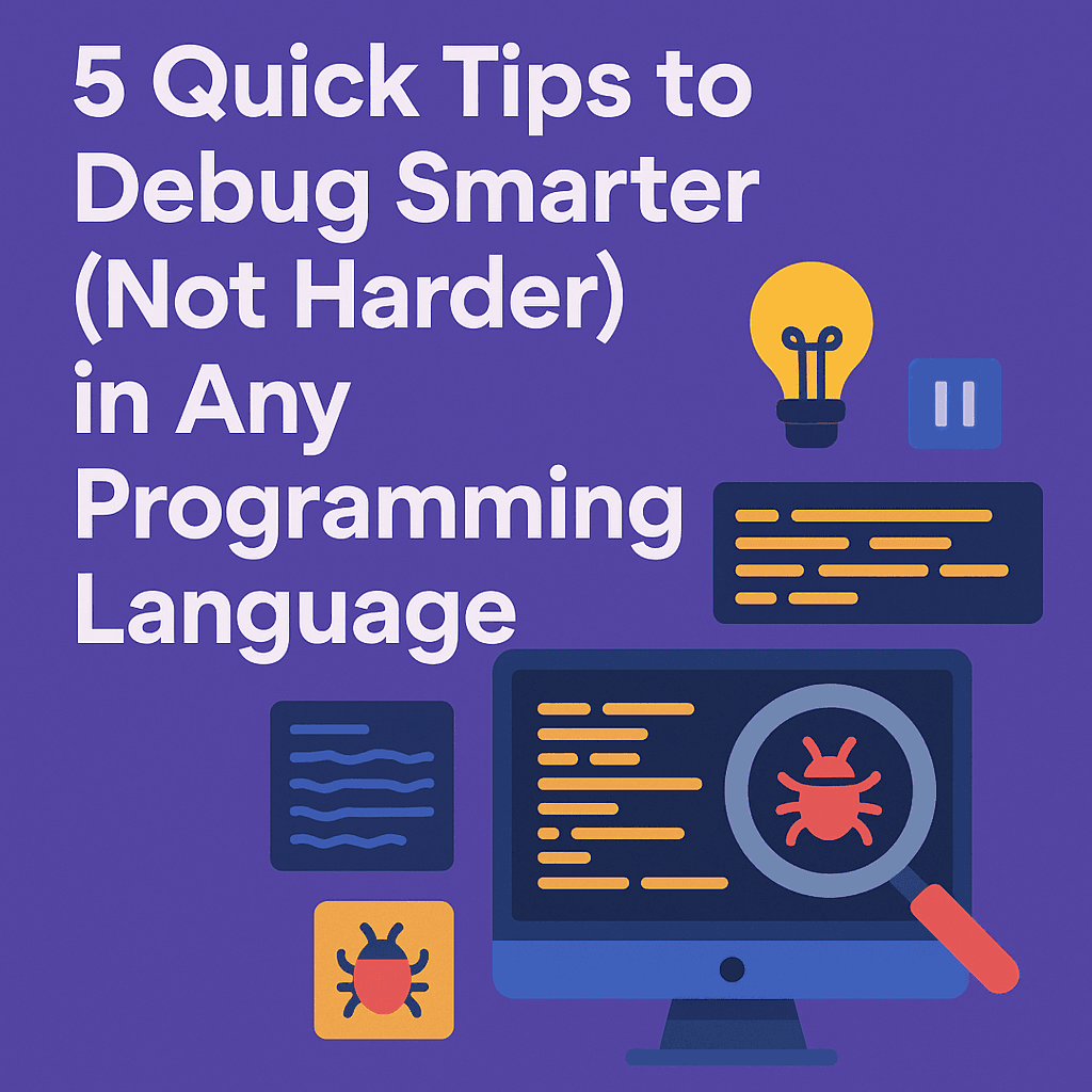 5 Quick Tips to Debug Smarter (Not Harder) in Any Programming Language